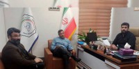 دیدار مسلم اکبری با دبیر و نایب رئیس فدراسیون جودو و ریس کمیته دفاع شخصی